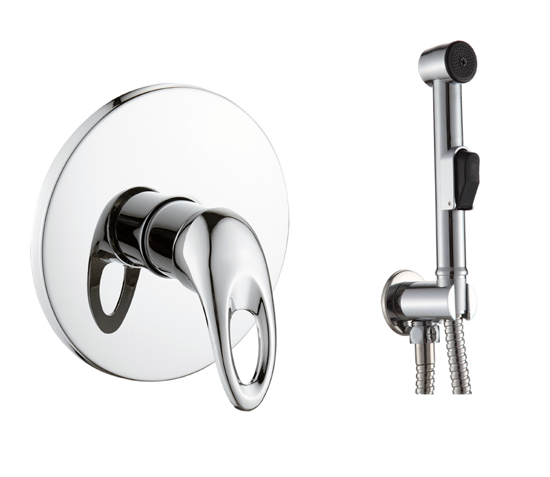 Wall Bidet Faucet With Hand Spray H12-110