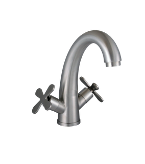 Double Handle SUS Basin Faucet H45-401