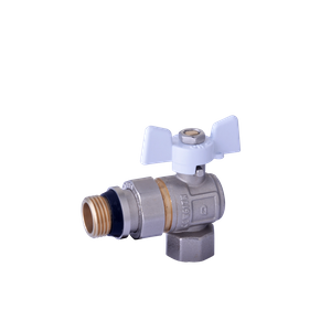 MF Angle Ball Valve With Male Union Connection With BH AL Handle HV-0108